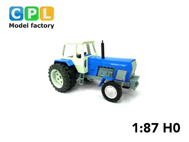 Preview: Traktor ZT 300-D blau Doppelbereifung